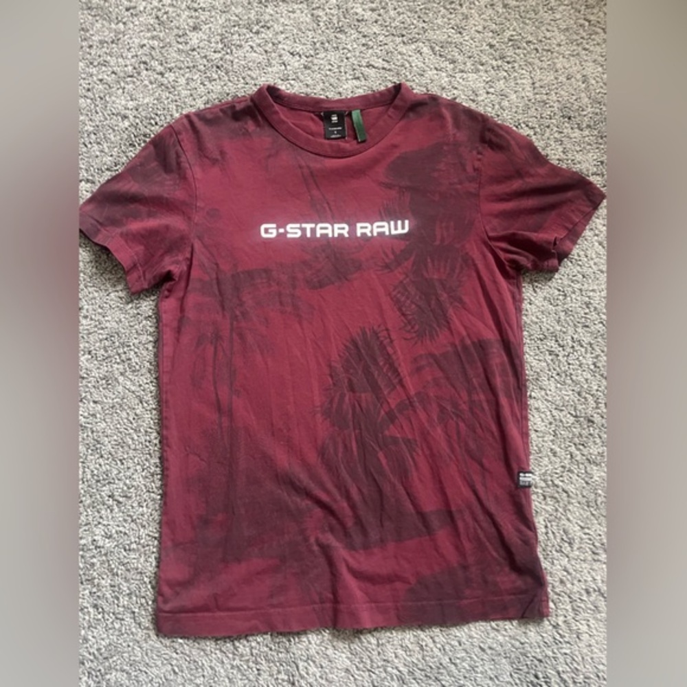 Men’s G-Star Raw Rodis Sakura Print T-Shirt 🌵Small